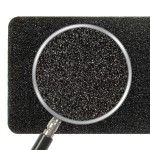 Black coarse 150mmx610mm, cropped with magnification