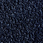 Black coarse resilient close up
