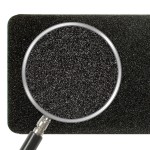 Black standard 150mmx610mm, cropped with magnification